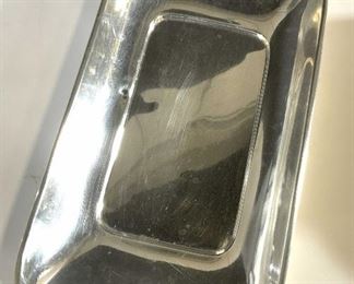 REED & BARTON Sterling Silver Tray & Duster Bag