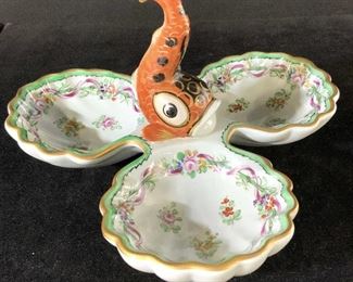 MOTTAHEDEH Italian Porcelain Three Section Server