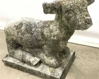 Antique Handcrafted Wood Plant Stand Side Table