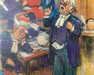 BARRY LEIGHTON JONES Signed Offset Lithograph