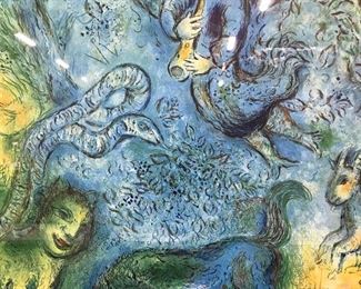 MARC CHAGALL Metropolitan Opera Lithograph