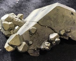 Peruvian Mined Pyrite Unique Cluster