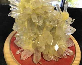 Clear Quartz Structure Artwork