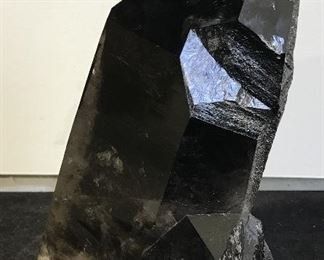 Peruvian Mined Black Smoky Quartz Prism
