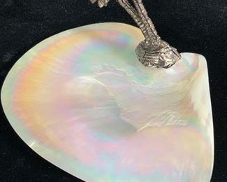 Mother of Pearl Polished Shell Trinket Dish