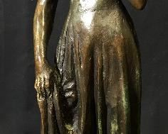 Italian Bronze Juliette Capulet Statue
