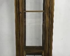 Vintage Windowed Wooden Display Case