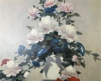 ANDRE GISSON Floral Still Life Giclee Artwork