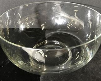 TIFFANY & CO Crystal Centerpiece Bowl