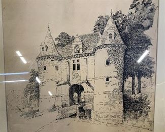 LEOPOLD ARNAUD Architecture Etching