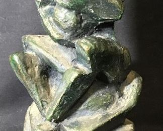 KOPLIK Signed Abstract Ceramic Sculpture