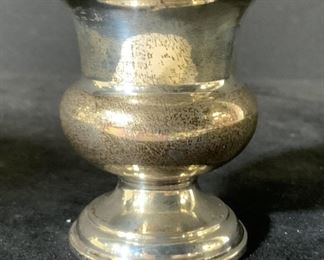 N.S. CO. Signed Vintage Sterling Silver Vessel