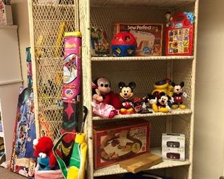 Mickey Mouse, Vintage Lite-Brite and more toys