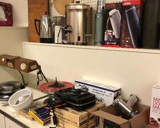 MCM Coffee Maker & Percolater and Thermoses