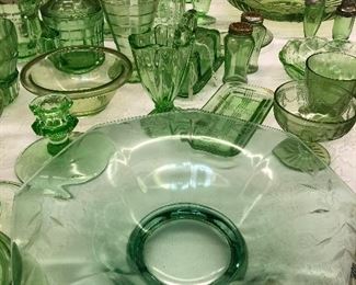 Green Depression, Vaseline Glass