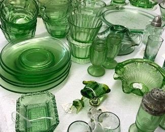 And, more green glass!