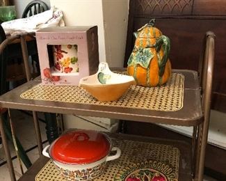 Great Folding MCM Metal Cart