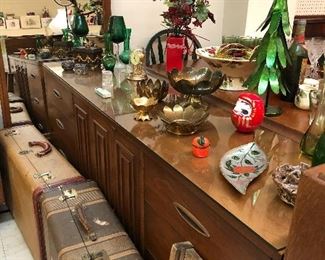 Mid Century Modern Dresser with Mirror