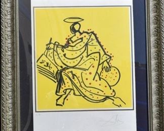 Salvador Dali Matthew from the Apostles Suite Signed