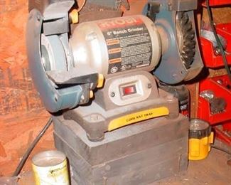 There are several mounted grinders