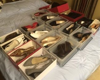 designer shoes - sizes 7 - 8