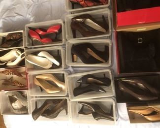 designer shoes - sizes 7 - 8