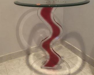 Brunswick Glass End Table