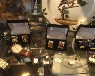 cuff links & watches