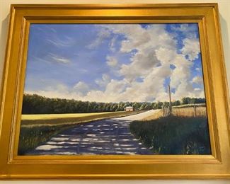 Lewis Copt original oil "Last Summer"