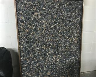 Feng Shui River Rock and Copper Fountain