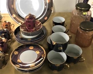 Limoge Cups and Saucers.