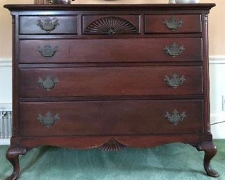 Queen Anne-style Dresser