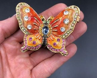 Butterfly Trinket Box