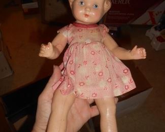Effanbee Patsy Ann 19" doll-shows natural wear 