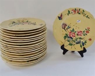 H&D French Faience Plates (18)