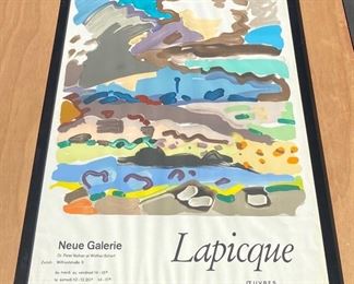 Lapicque French Framed Poster