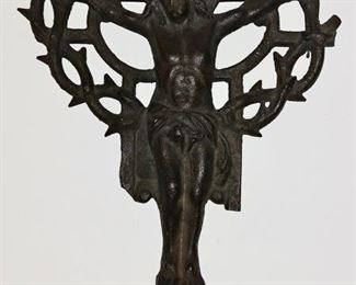 Iron Christ on Crucifix 