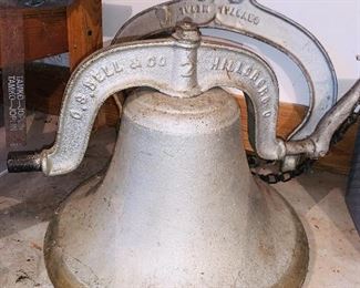 C.S. Bell & Co. cast steel #2 bell
