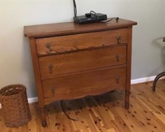 Vintage oak chest
