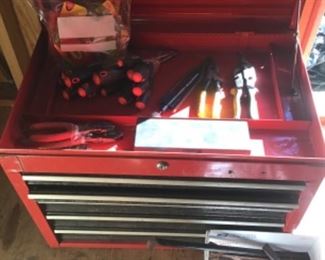 Craftsman tool chest w/ key, more tools