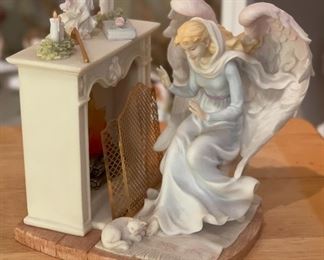 Seraphim Classics Kendall Heavenly Warmth Angel Sculpture	7x6x6	HxWxD
