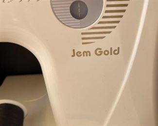 Janome Jem Gold Sewing Machine		
