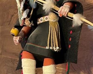Maiden Warrior Kachina Doll	13in H	
