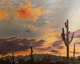 *Original* Lorry Sonoran Desert Landscape Painting	24x30	
