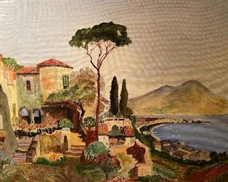 *Original* AEP Seaside Villa Painting	20x24	
