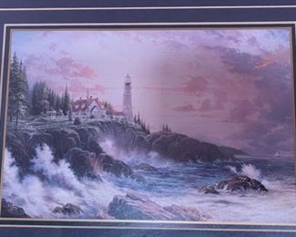 Thomas Kinkade Clearing Storms Psalm 93:4	14.5x14.5in	HxWxD
