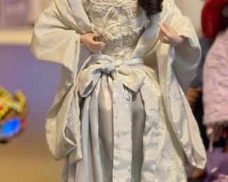 Franklin Mint Heirloom Doll Gibson Girl	23in H	
