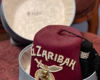 El Zaribah Jeweled Shriners Hat		

