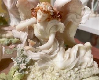 Seraphim Classics Heavenly Reflections Pond Set Complete Collection 10x23x13in HxWxD