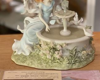 Seraphim Classics Carley Make A Wish Angel Sculpture 7x7x4.5 HxWxD